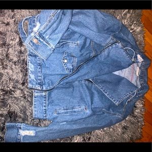 Denim zip up Moro jacks